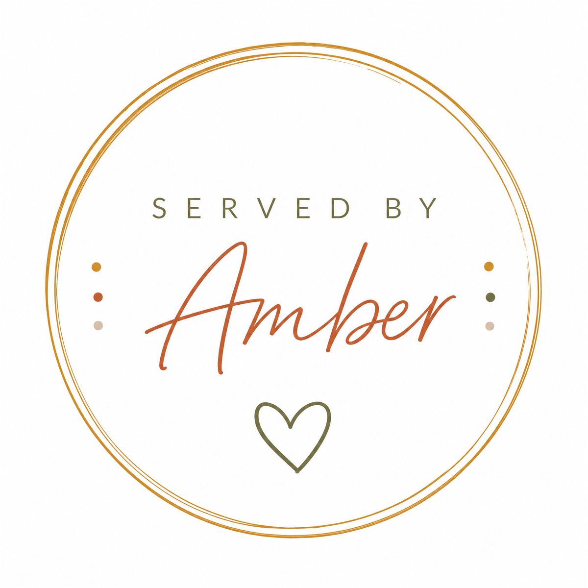 Het beeldmerk van Served by Amber